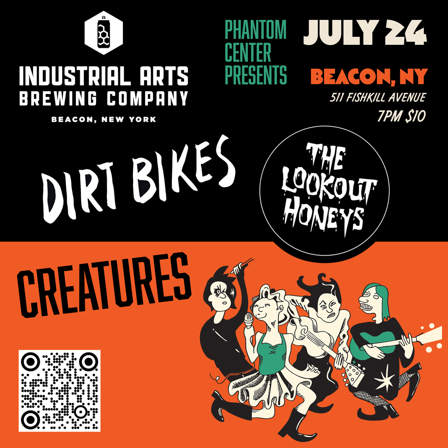 Dirt Bikes, The Lookout Honeys, Creatures