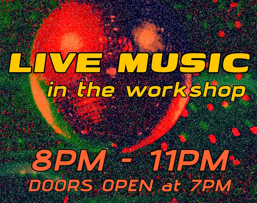 Workshop Live Music: Lifesize Gorgeous Cocktails