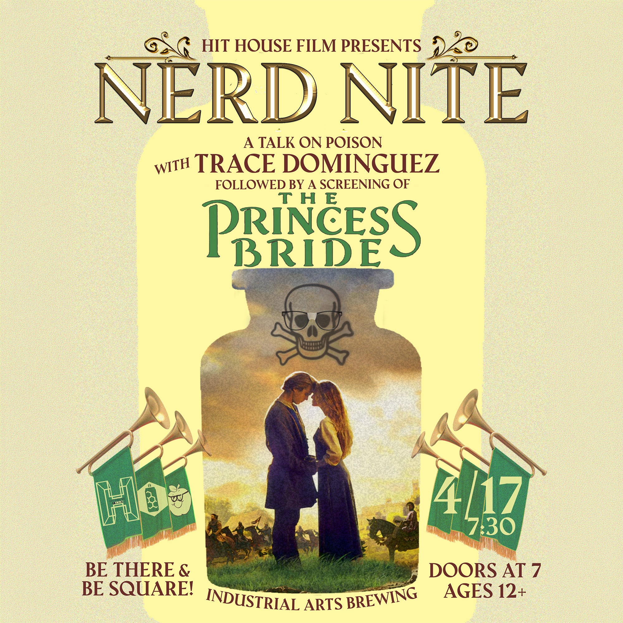 Nerd Nite - A Talk on Poisons and a screening of The Princess Bride